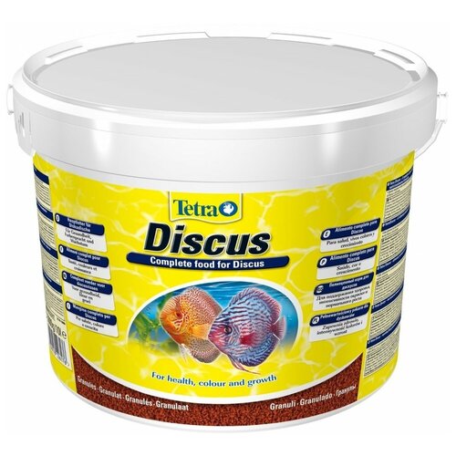 Сухой корм  для  рыб, ракообразных Tetra Discus Granules, 10 л, 3 кг фото