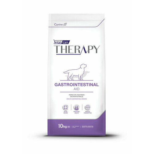 Vitalcan Therapy Canine Gastrointestinal Aid сухой корм для собак всех возрастов при заболеваниях ЖКТ, с курицей - 10 кг фото