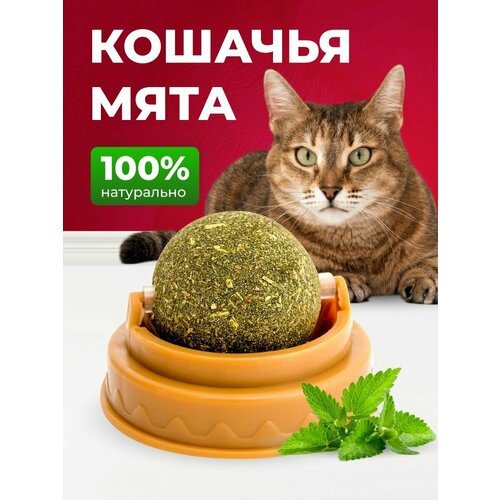 Игрушка для кошек с мятой / кошачья мята / ролик с мятой фото