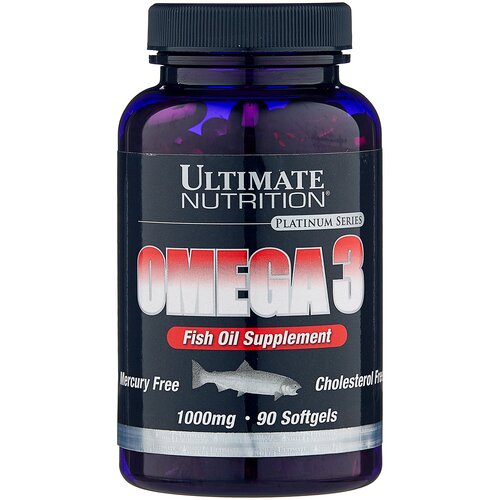 Ultimate Nutrition Omega 3 1000 мг. (90 капс) фото