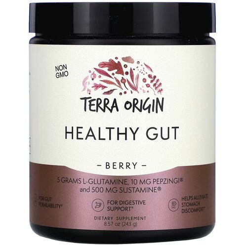 Порошок Terra Origin Healthy Gut, 243 г, 243 мл фото