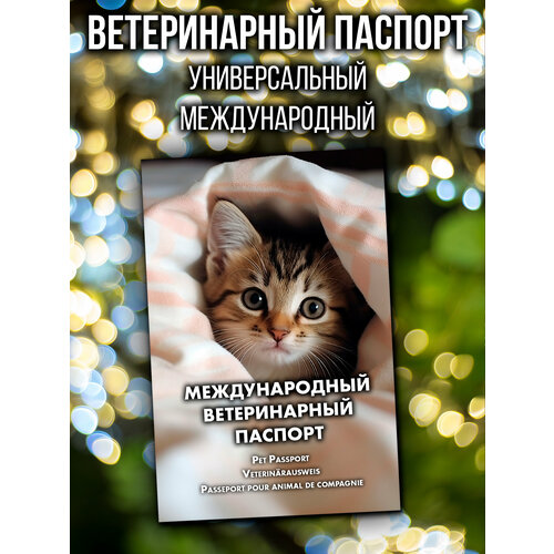 Ветеринарный паспорт для кошек и котят международный фото