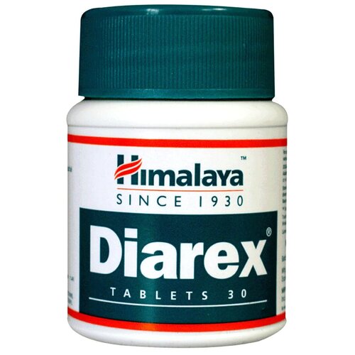 Таблетки Himalaya Herbals Diarex, 30 г, 30 шт. фото