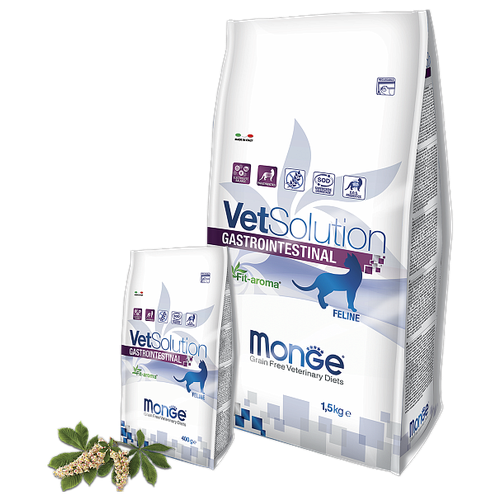 Monge VetSolution Cat Gastro диета для кошек Гастроинстестинал 400 г х 2 шт фото