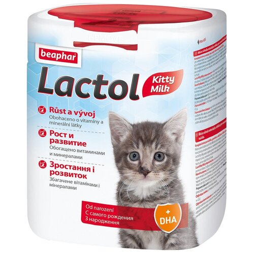 Сухая молочная смесь для котят Beaphar Lactol Kitty Milk, 500 г фото