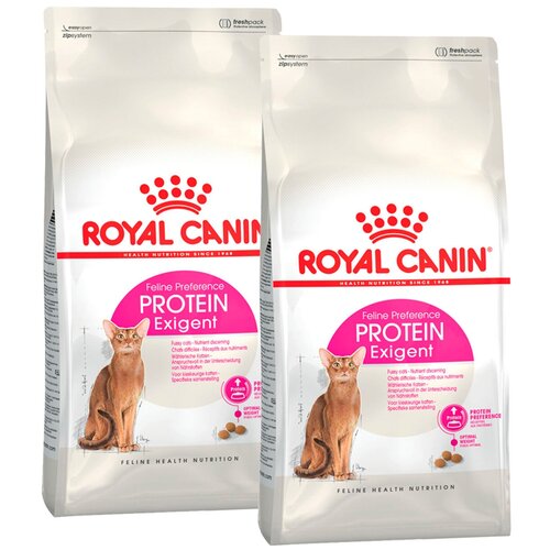 Сухой корм ROYAL CANIN PROTEIN EXIGENT для привередливых взрослых кошек (10 кг + 10 кг) фото