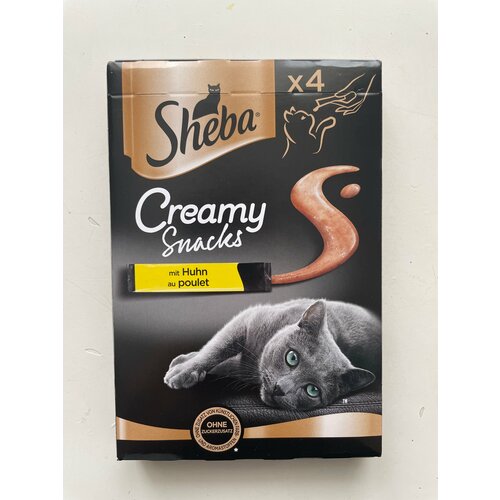 Лакомство Sheba Creamy Snacks с курицей. 48 г. фото