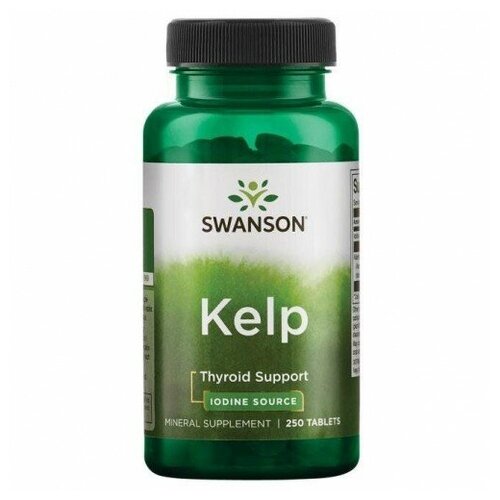 SWANSON KELP (IODINE) 225 MCG - 250 таблеток фото