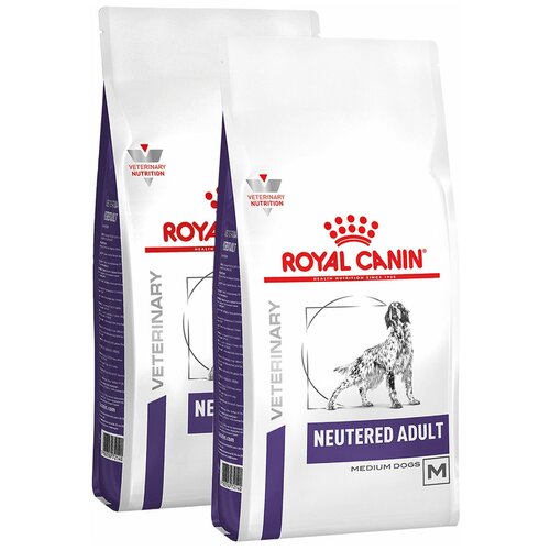 ROYAL CANIN NEUTERED ADULT MEDIUM DOG M для взрослых кастрированных и стерилизованных собак средних пород (9 + 9 кг) фото