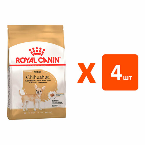 ROYAL CANIN CHIHUAHUA ADULT для взрослых собак чихуахуа 1,5 кг х 4 шт фото