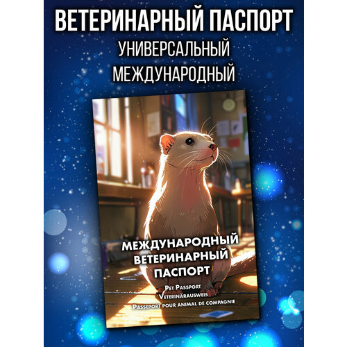 Ветеринарный паспорт для хорька международный фото