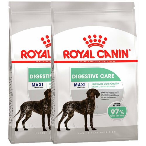 Сухой корм ROYAL CANIN MAXI DIGESTIVE CARE для взрослых собак крупных пород для поддержания здоровья пищеварительной системы (3 + 3 кг) фото