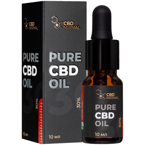 MIRMAL CBD / Масло с CBD 30% 10мл /CBD масло 10 мл 3000 мг / CBD oil / масло КДБ / экстракт / каннабидиол / фото