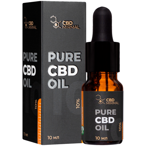 MIRMAL CBD / Масло с CBD 10% 10мл /CBD масло 10 мл 1000 мг / CBD oil / масло КДБ / экстракт / каннабидиол / фото