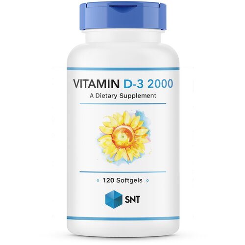 SNT Vitamin D-3 2000 120 капс фото