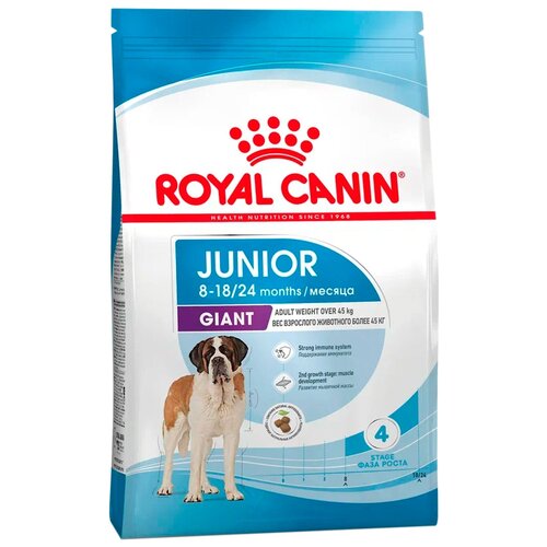 Сухой корм для щенков Royal Canin при чувствительном пищеварении, для здоровья костей и суставов 1 уп. х 4000 г (для крупных пород) фото