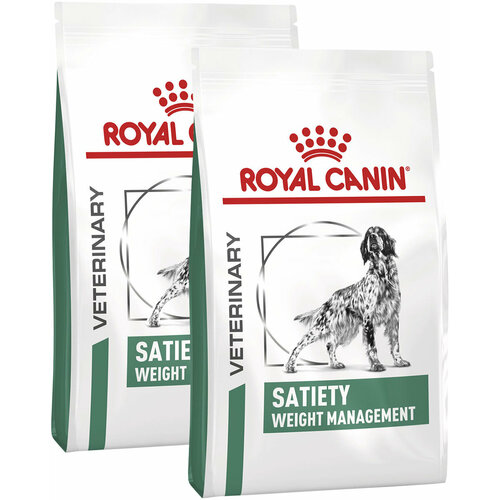 ROYAL CANIN SATIETY WEIGHT MANAGEMENT для взрослых собак контроль избыточного веса (12 + 12 кг) фото