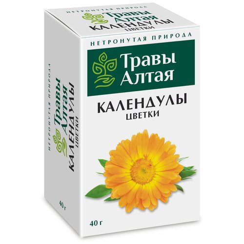 Календула цветки серии Алтай 40 г x1 фото