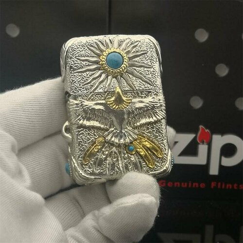 Zippo Blue Eagle фото