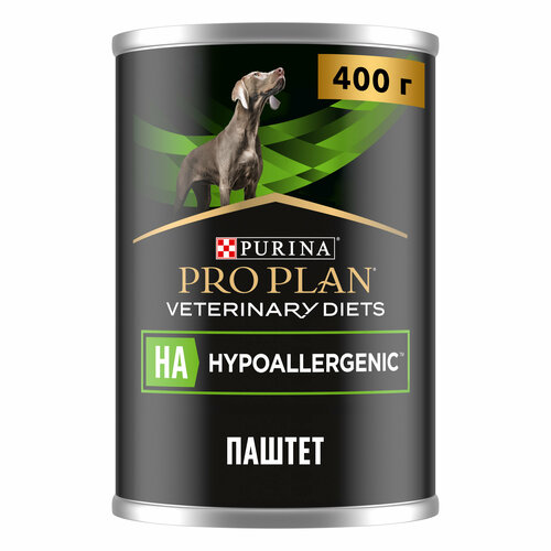 Влажный корм для собак Pro Plan Veterinary Diets Hypoallergenic при пищевой непереносимости  400 г фото