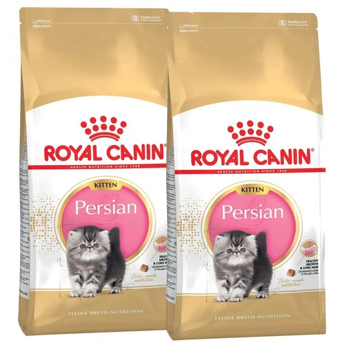 Сухой корм для котят Royal Canin Kitten Persian для персидских котят от 4 до 12 месяцев 2 шт. х 2000 г фото