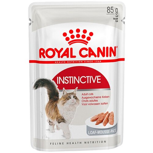 Влажный корм для кошек Royal Canin Instinctive, мясное ассорти 85 г (паштет) фото