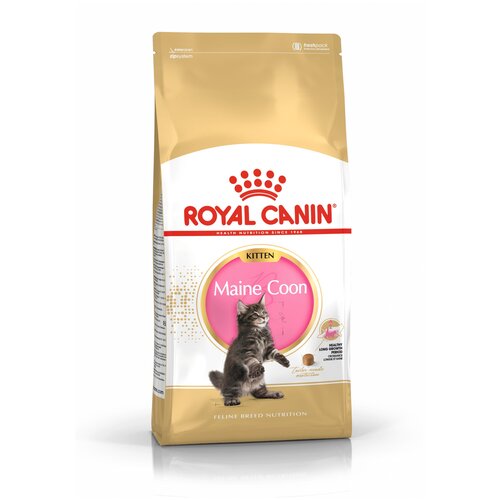 Корм сухой ROYAL CANIN MAINE COON KITTEN корм для котят породы мейн-кун в возрасте от 3 до 15 месяцев 2 кг х 3 шт фото