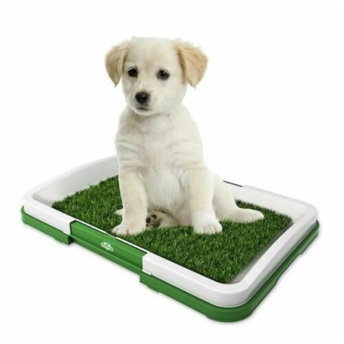 Домашний туалет для собак с травой / Лоток для собак Puppy Potty Pad фото