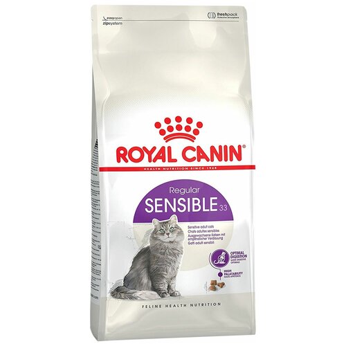 ROYAL CANIN SENSIBLE 33 для взрослых кошек при аллергии (2 кг) фото