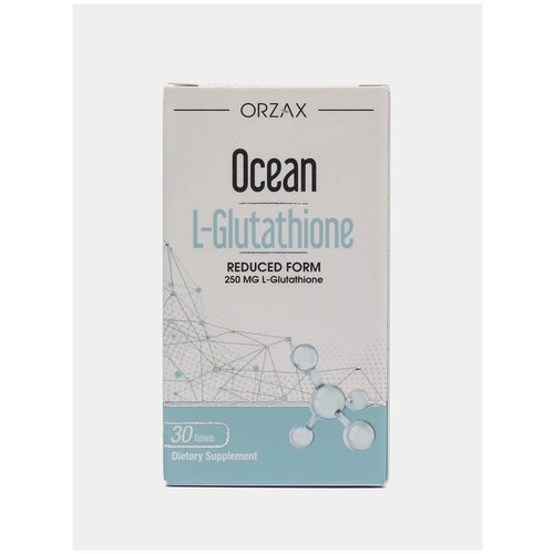 Глутатион, Orzax Ocean l-glutathione 250, 30 таблеток фото