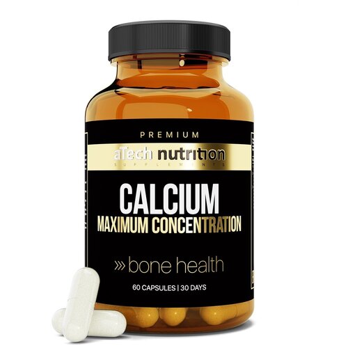 CALCIUM Кальций цитрат aTech Nutrition Premium 60 капсул фото