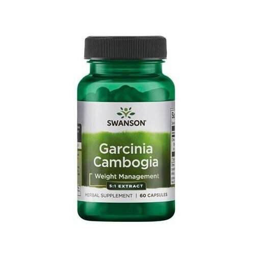 Swanson Garcinia Cambogia 5:1 Ext 80 Mg 60 капс фото