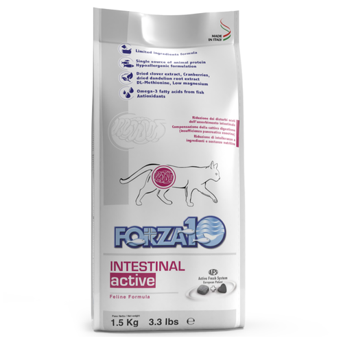 Сухой корм для кошек Forza10 Intestinal Active при расстройствах ЖКТ, 1,5 кг фото