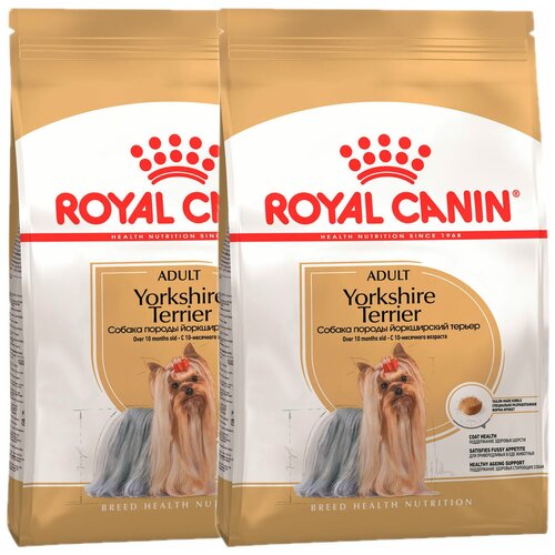 ROYAL CANIN YORKSHIRE TERRIER ADULT для взрослых собак йоркширский терьер (1,5 + 1,5 кг) фото