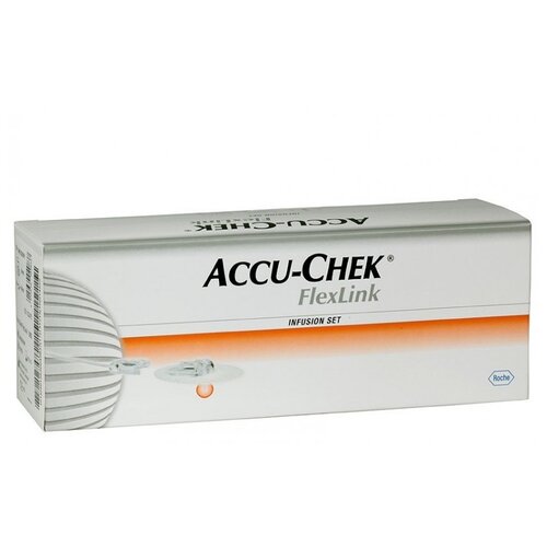 Accu-Chek Инфузионная система Flex Link (катетер 60 см), 22G, 8 мм, 10 шт. фото