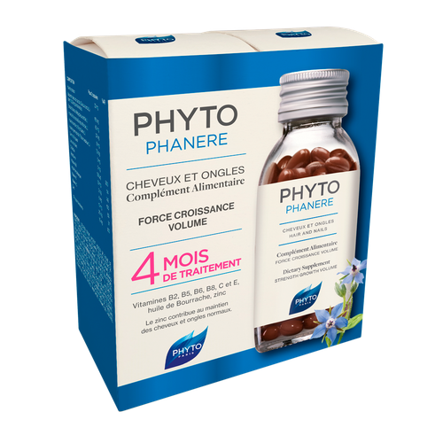 Phyto Phytophanere Средство для укрепления волос и ногтей капсулы массой 357 мг 2 х 120 шт фото