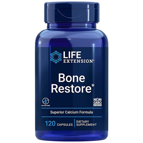 Капсулы Life Extension Bone Restore with Vitamin K2, 220 г, 120 шт. фото