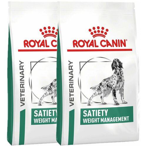 ROYAL CANIN SATIETY WEIGHT MANAGEMENT для взрослых собак контроль избыточного веса (1,5 + 1,5 кг) фото