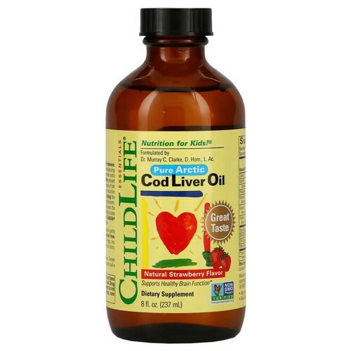 Масло ChildLife Essentials Cod Liver Oil, 237 мл фото