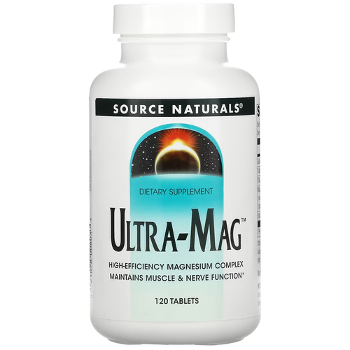 Таблетки Source Naturals Ultra-Mag, 120 шт. фото