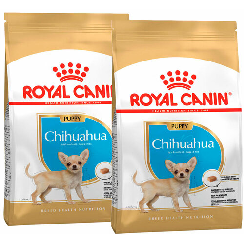 ROYAL CANIN CHIHUAHUA PUPPY для щенков чихуахуа (0,5 + 0,5 кг) фото