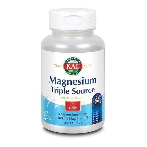 Magnesium Triple Source SR 100 таблеток (KAL) фото