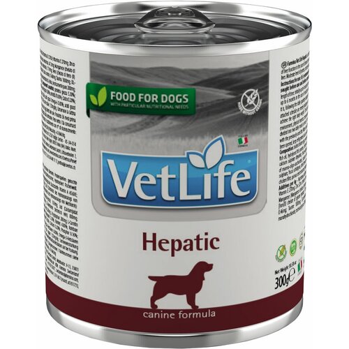 FARMINA VET LIFE CANIN HEPATIC для взрослых собак при заболеваниях печени (300 гр) фото