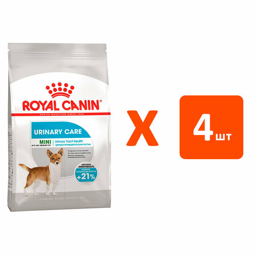 ROYAL CANIN MINI URINARY CARE для взрослых собак маленьких пород при мочекаменной болезни NEW 1 кг х 4 шт фото