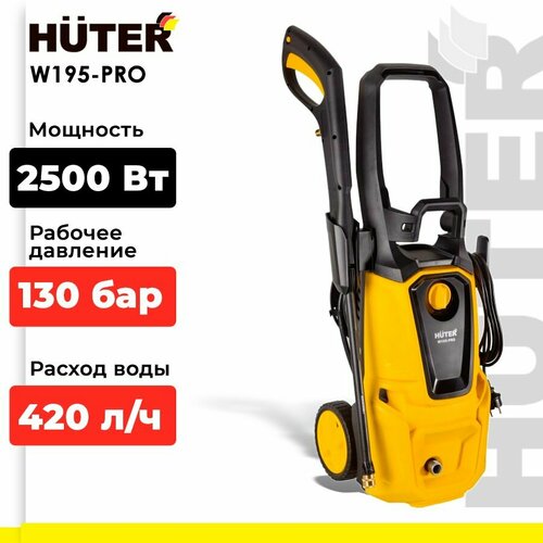 Мойка высокого давления HÜTER W195-PRO фото