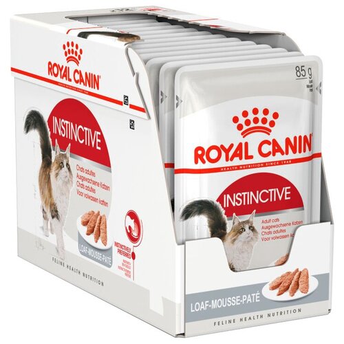 Влажный корм для кошек Royal Canin Instinctive, мясное ассорти 12 шт. х 85 г (паштет) фото