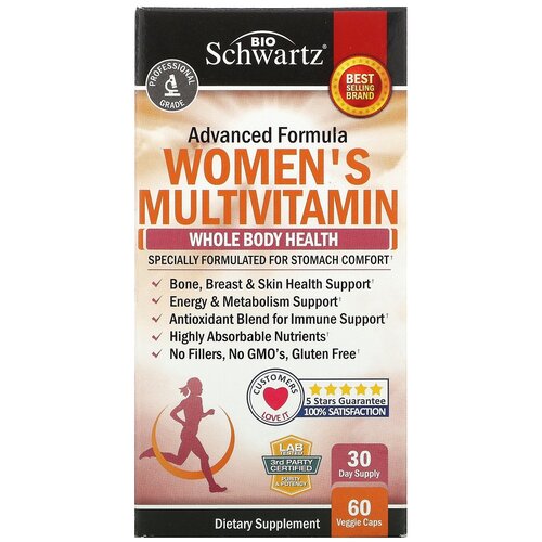 Капсулы BioSchwartz Women's multivitamin, 100 г, 60 шт. фото