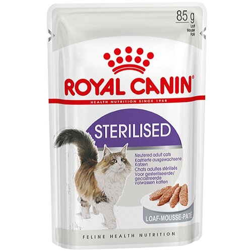 Влажный корм для стерилизованных кошек Royal Canin Sterilised (в паштете) 85 г (суфле) фото