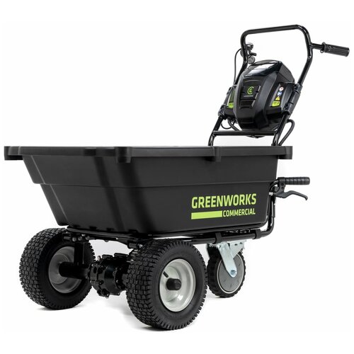 Самоходная аккумуляторная садовая тележка GREENWORKS 82GC 82V (106 Л) без АКБ И ЗУ фото