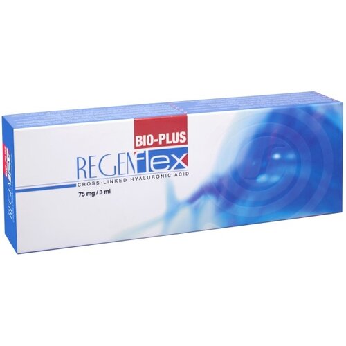 Regenflex Bio-Plus протез синовиальной жидкости шприц, 75 мг/мл, 3 мл, 2 г фото